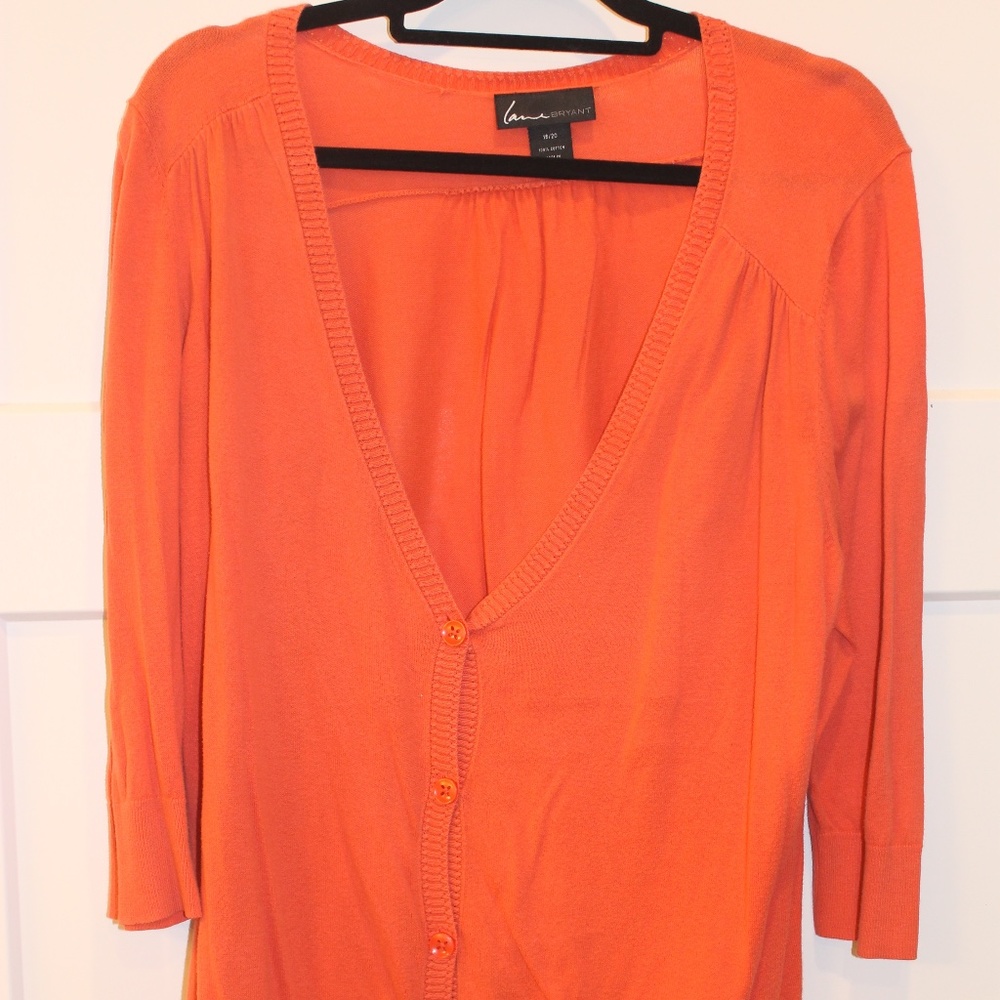 3/4 length sleeved cardigan with buttons